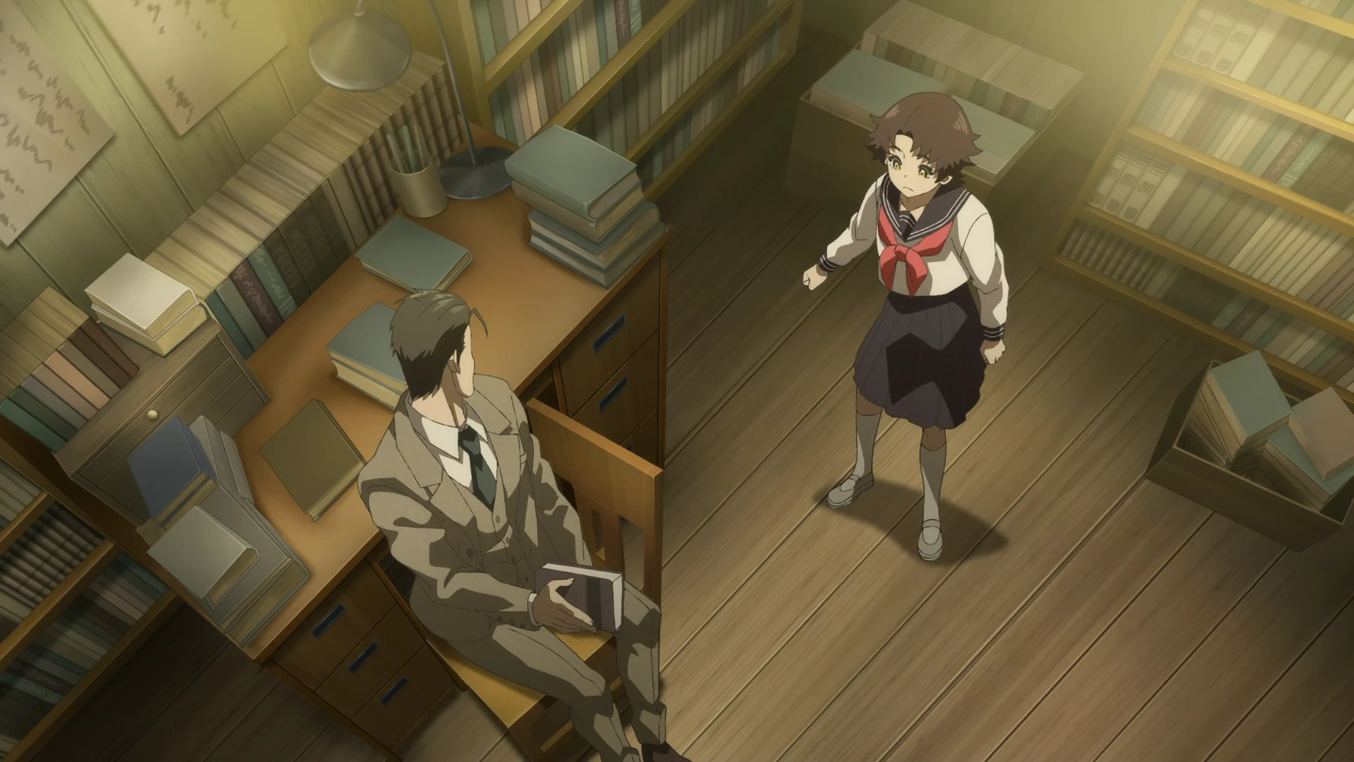 中禅寺老师的灵怪讲义实录 老师会把谜题全都解开的。 第10话