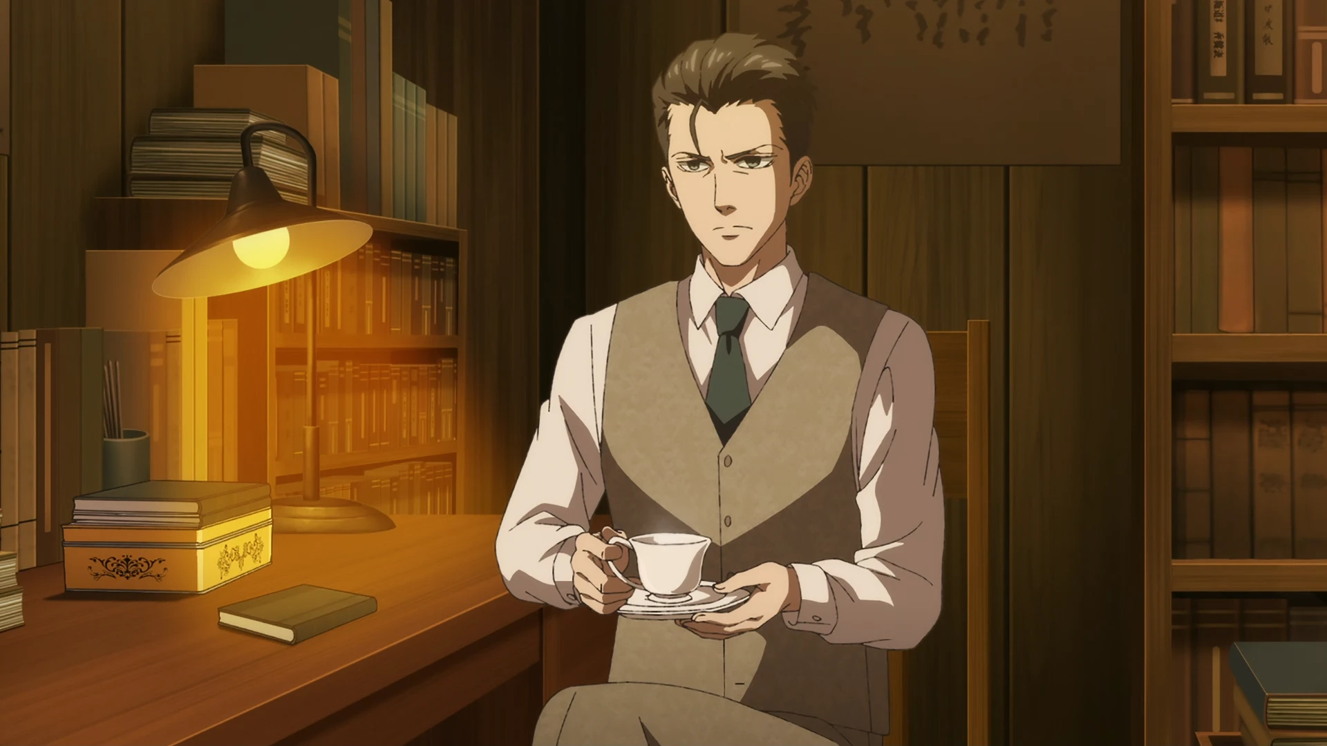 中禅寺老师的灵怪讲义实录 老师会把谜题全都解开的。 第11话