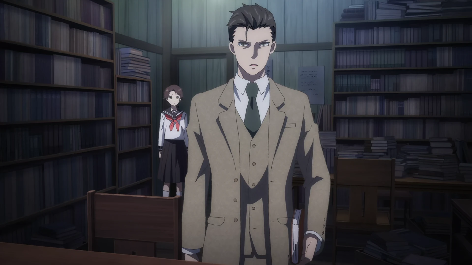 中禅寺老师的灵怪讲义实录 老师会把谜题全都解开的。 第1话