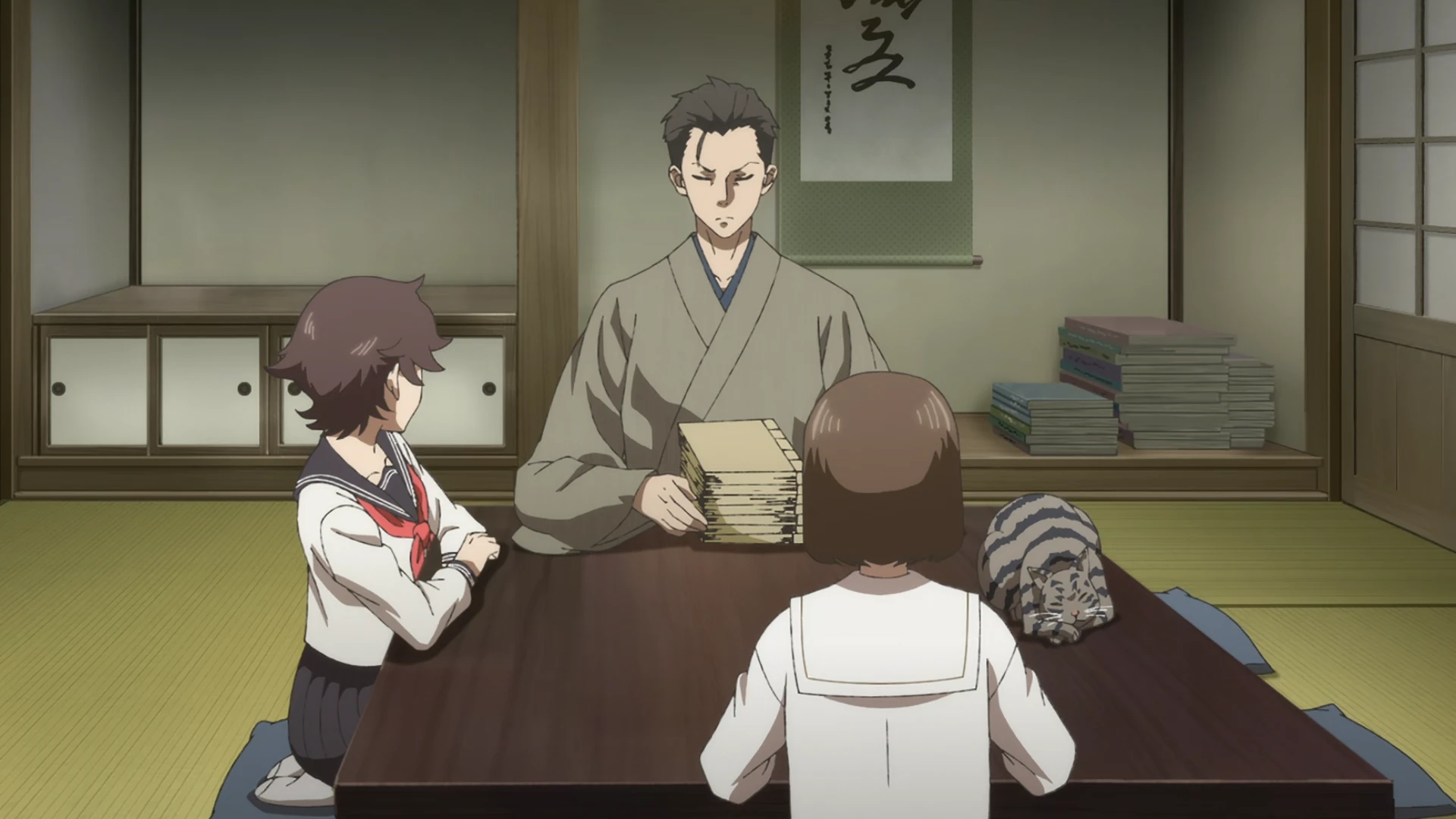 中禅寺老师的灵怪讲义实录 老师会把谜题全都解开的。 第10话