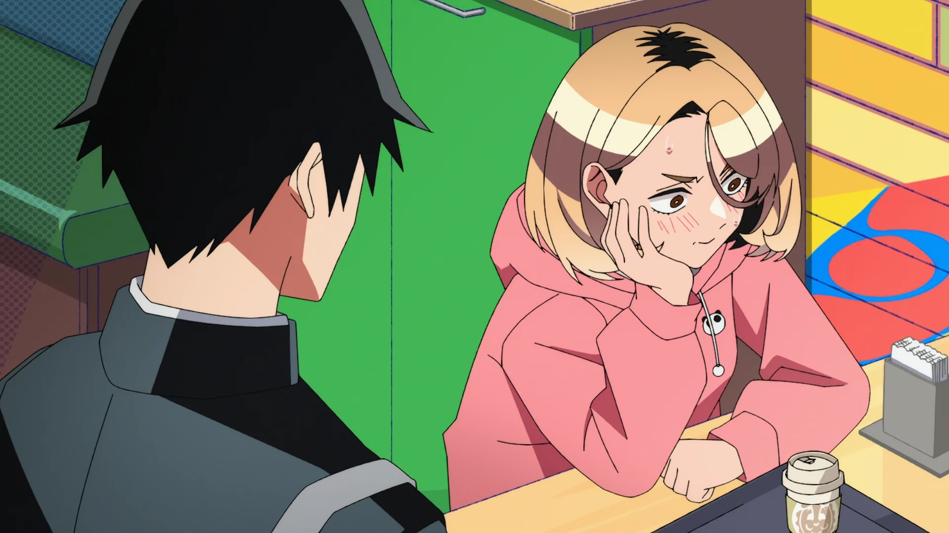 木头风纪委员和迷你裙JK的故事 第1话